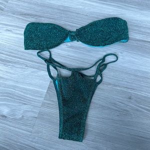 L’Animal + Morgan Osman sparkly bikini